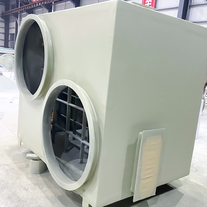 Kotak adsorpsi karbon aktif fiberglass