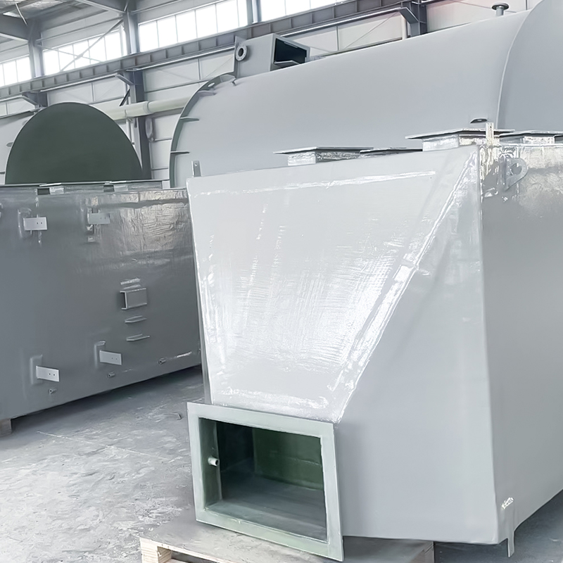 Kotak adsorpsi karbon aktif fiberglass