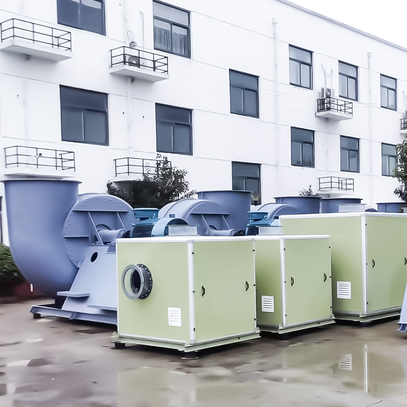 Kipas kotak kedap suara fiberglass