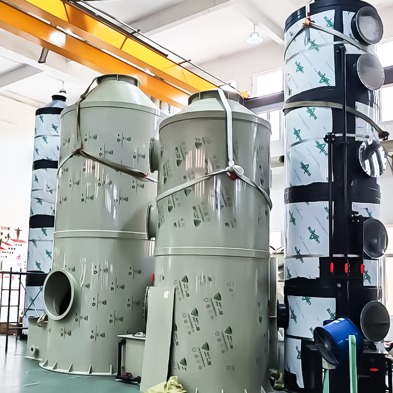 Menara semprotan PVC