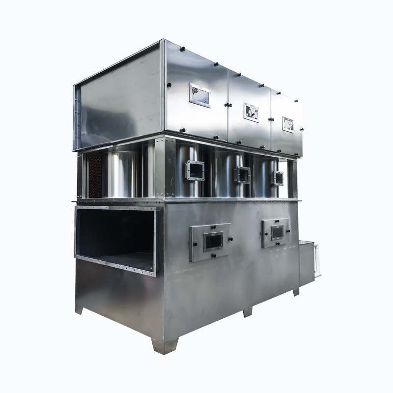 Menara semprotan siklon hibrida