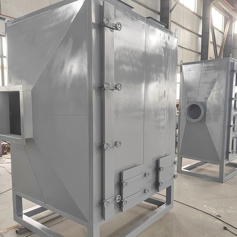 Kotak adsorpsi karbon aktif baja karbon pemuatan atas dan pemuatan sisi bawah